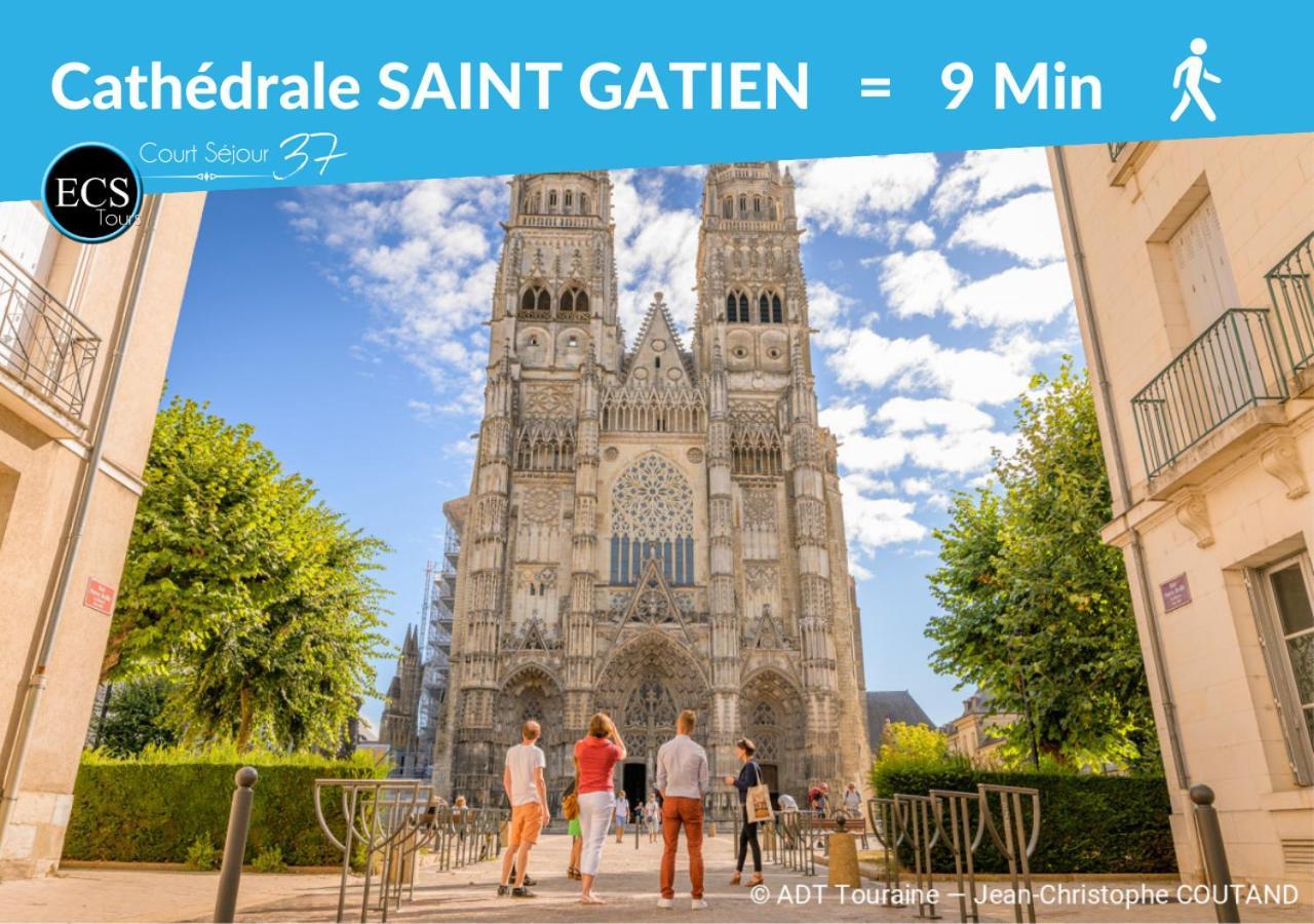 Le 6Eme Ciel De Gutenberg - Climatise Tours Eksteriør bilde