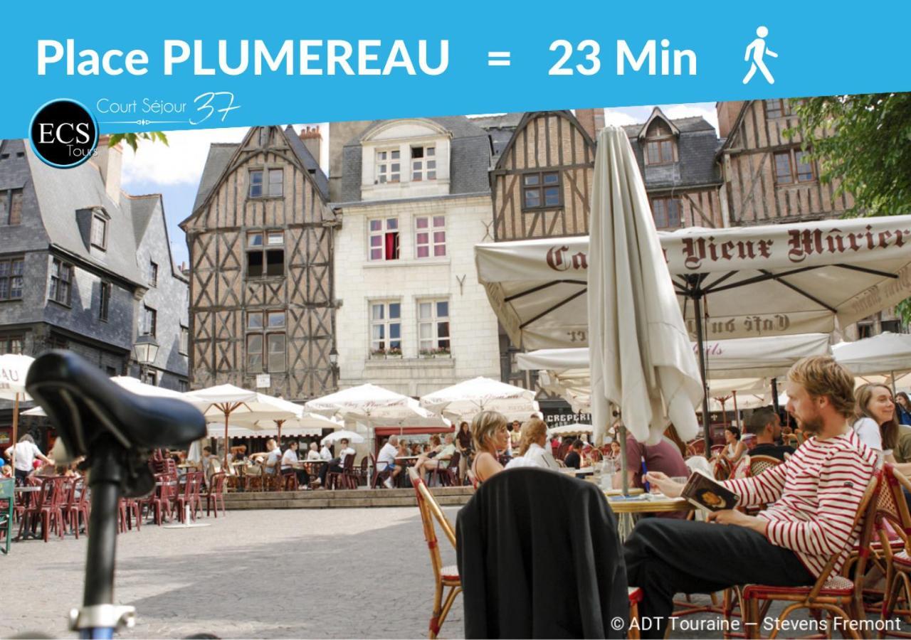 Le 6Eme Ciel De Gutenberg - Climatise Tours Eksteriør bilde